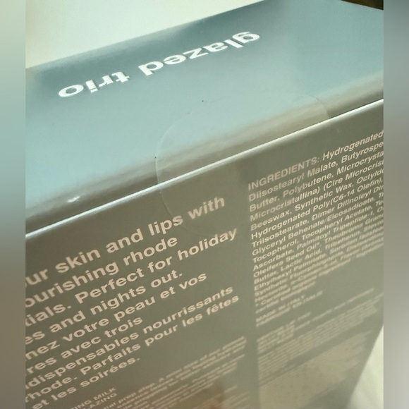 NIB! Rhode Holiday 2025 Glazed Trio gift Set - Picture 5 of 5